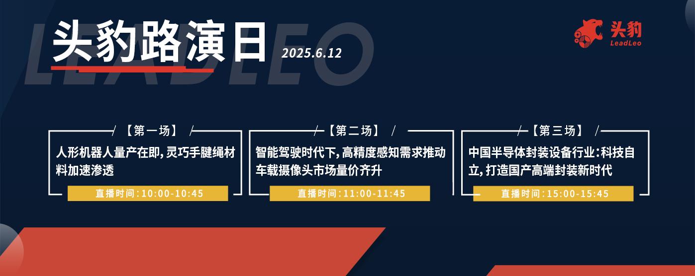 头豹路演日